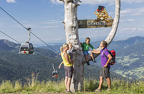 Der Urlesteig in Reinswald ruft